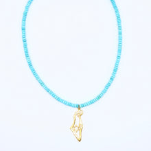 Load image into Gallery viewer, Map of Israel Necklace