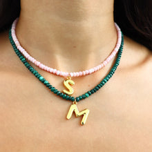 Load image into Gallery viewer, Initial Charm Necklace