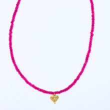 Load image into Gallery viewer, Pink Opal Heart Chai