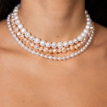 Load image into Gallery viewer, Pink Pearl Necklace