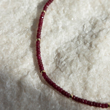 Load image into Gallery viewer, Ruby Necklace
