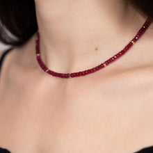 Load image into Gallery viewer, Ruby Necklace