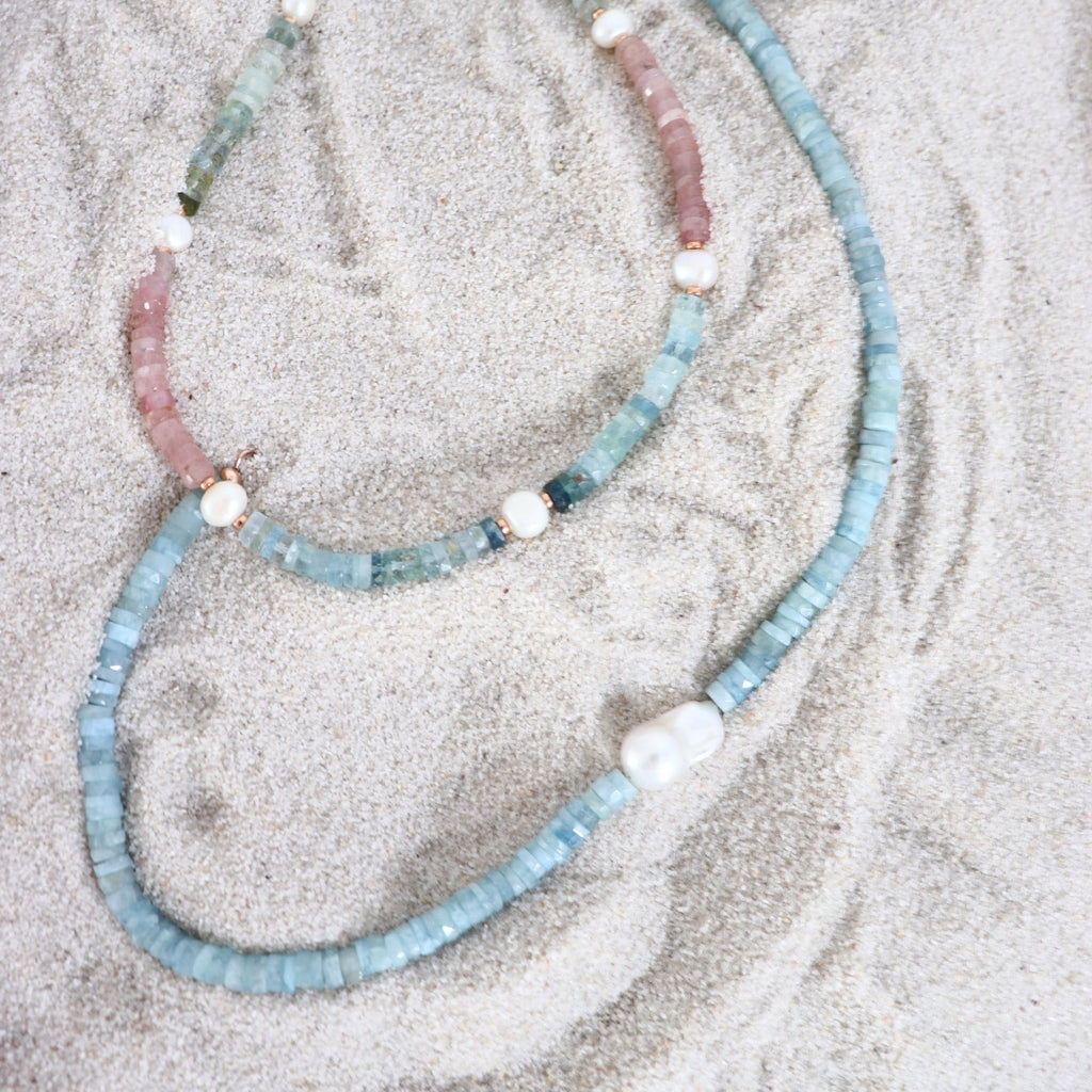 Aquamarine Baroque Pearl