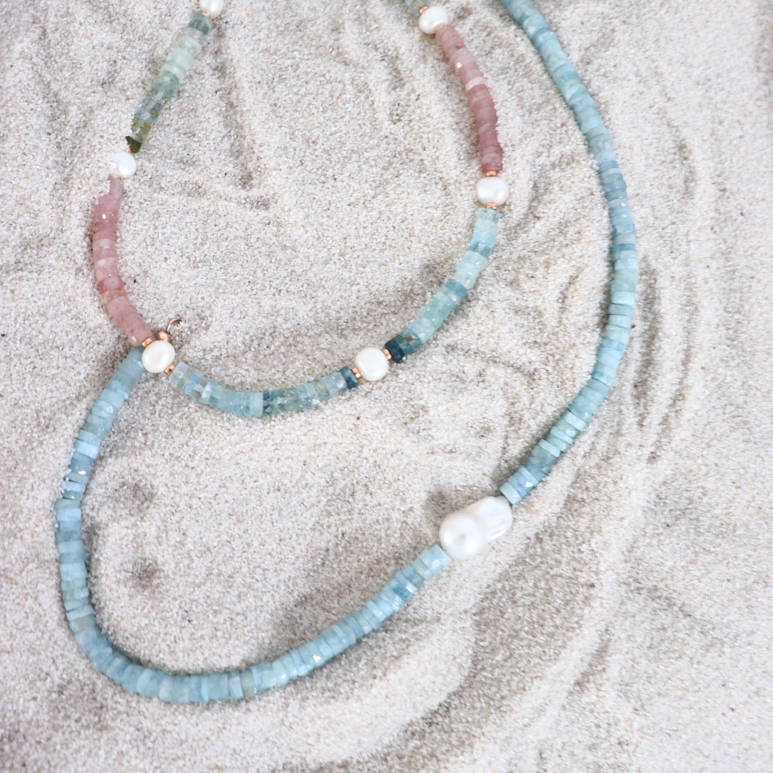 Aquamarine Baroque Pearl