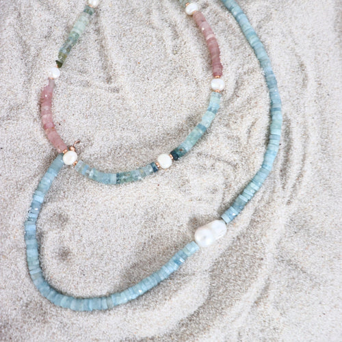 Aquamarine Baroque Pearl