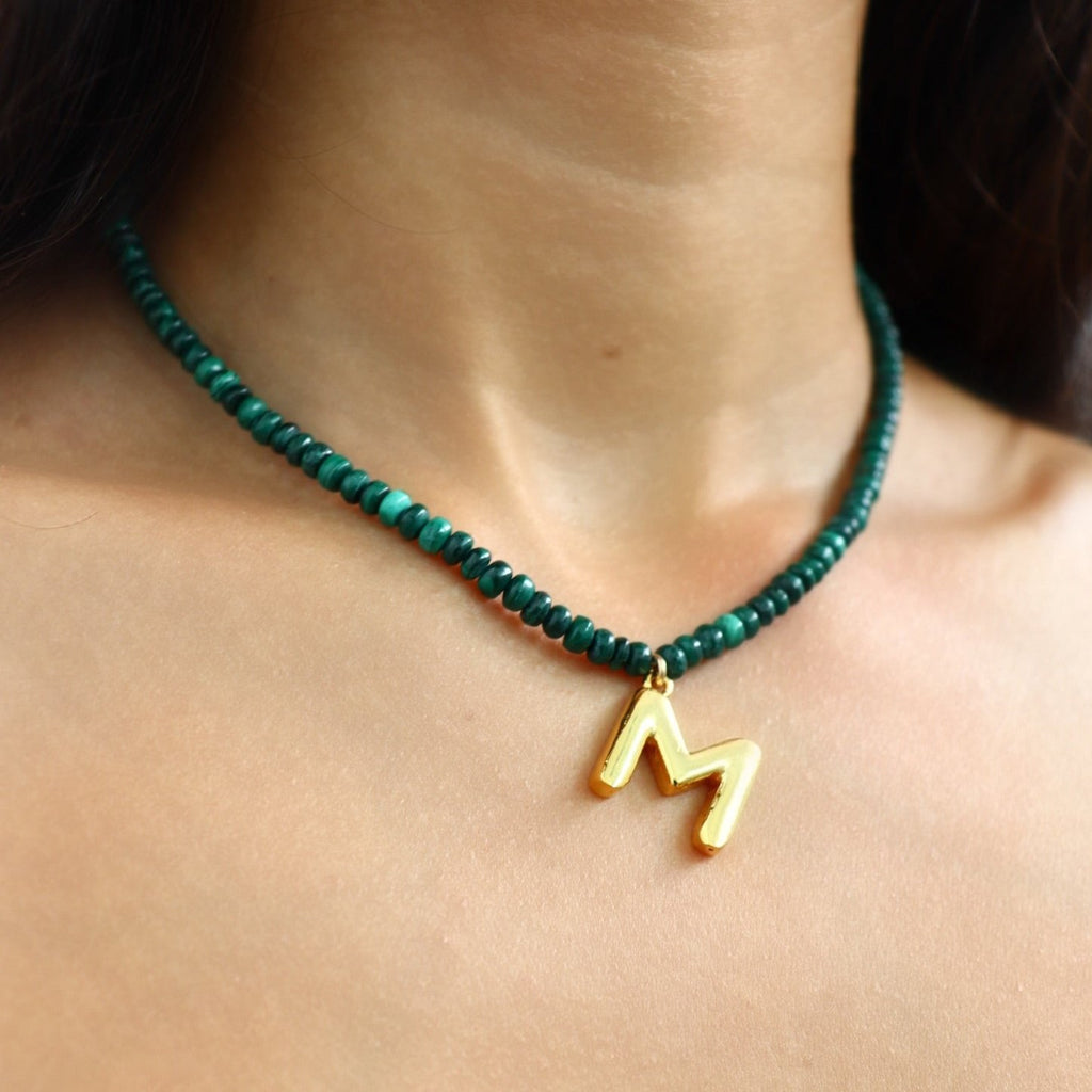 Initial Charm Necklace