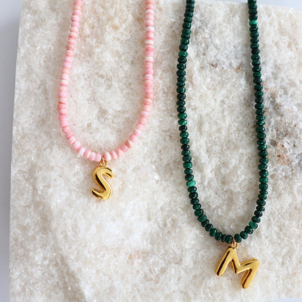 Initial Charm Necklace