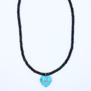 Turquoise Heart Necklace