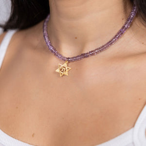 Amethyst Chai Necklace