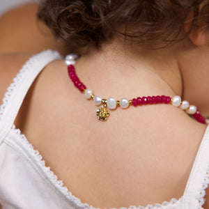 Kids Rose Necklace