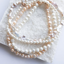 Load image into Gallery viewer, Pink Pearl Necklace
