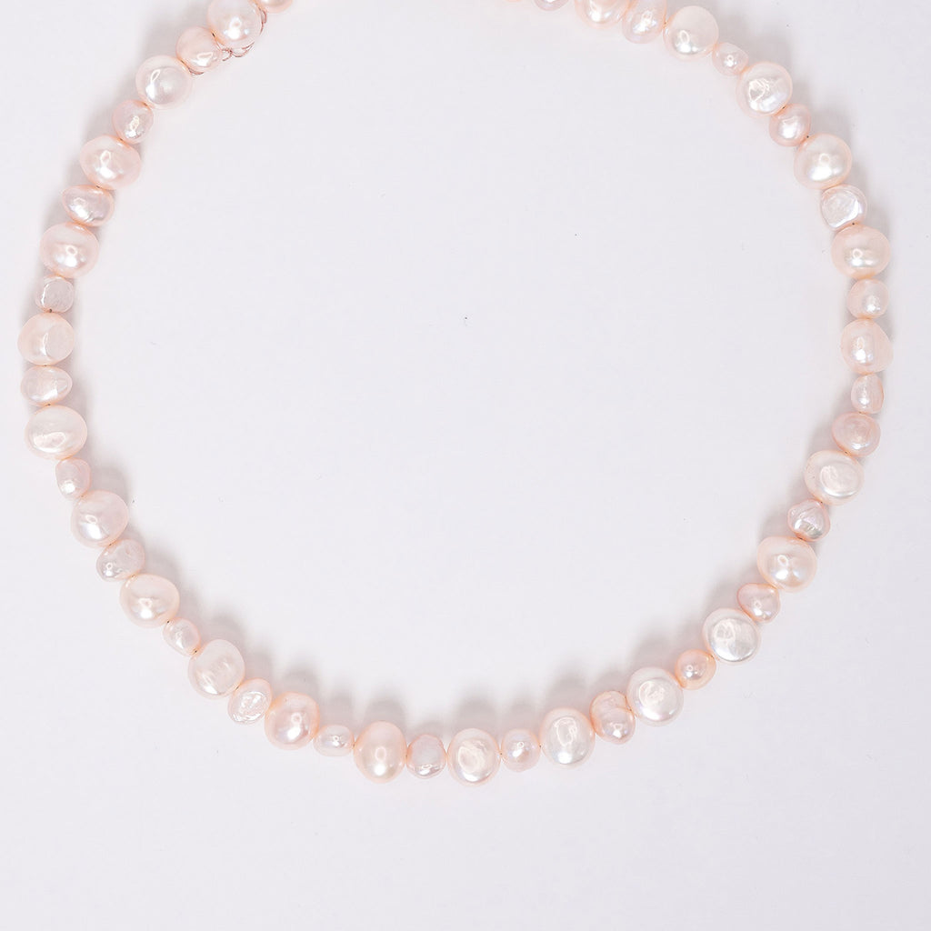 Pink Pearl Necklace