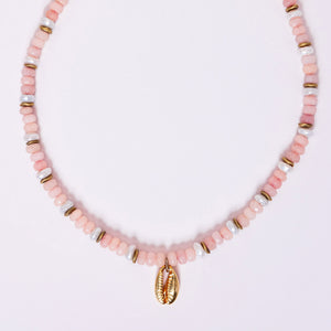 Pink Seashell Necklace