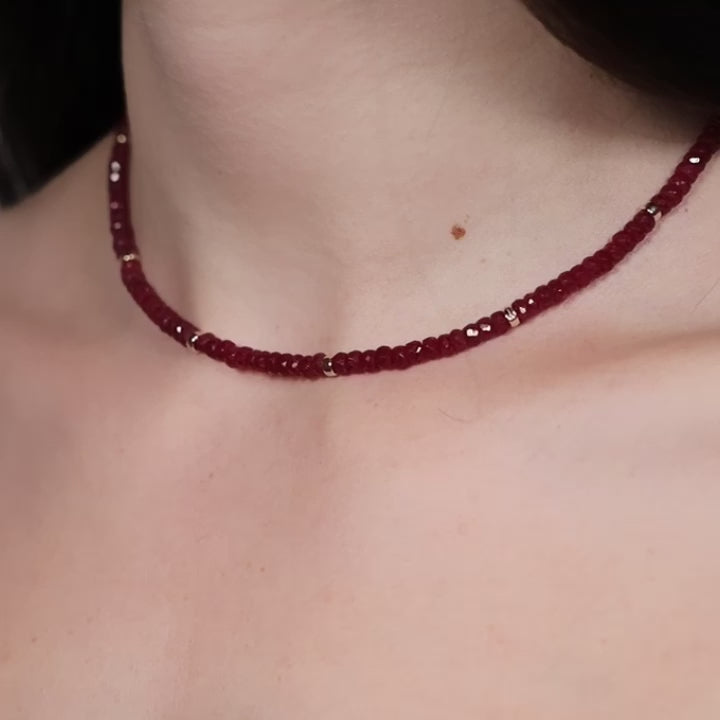 Ruby Necklace