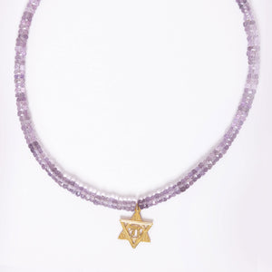 Amethyst Chai Necklace