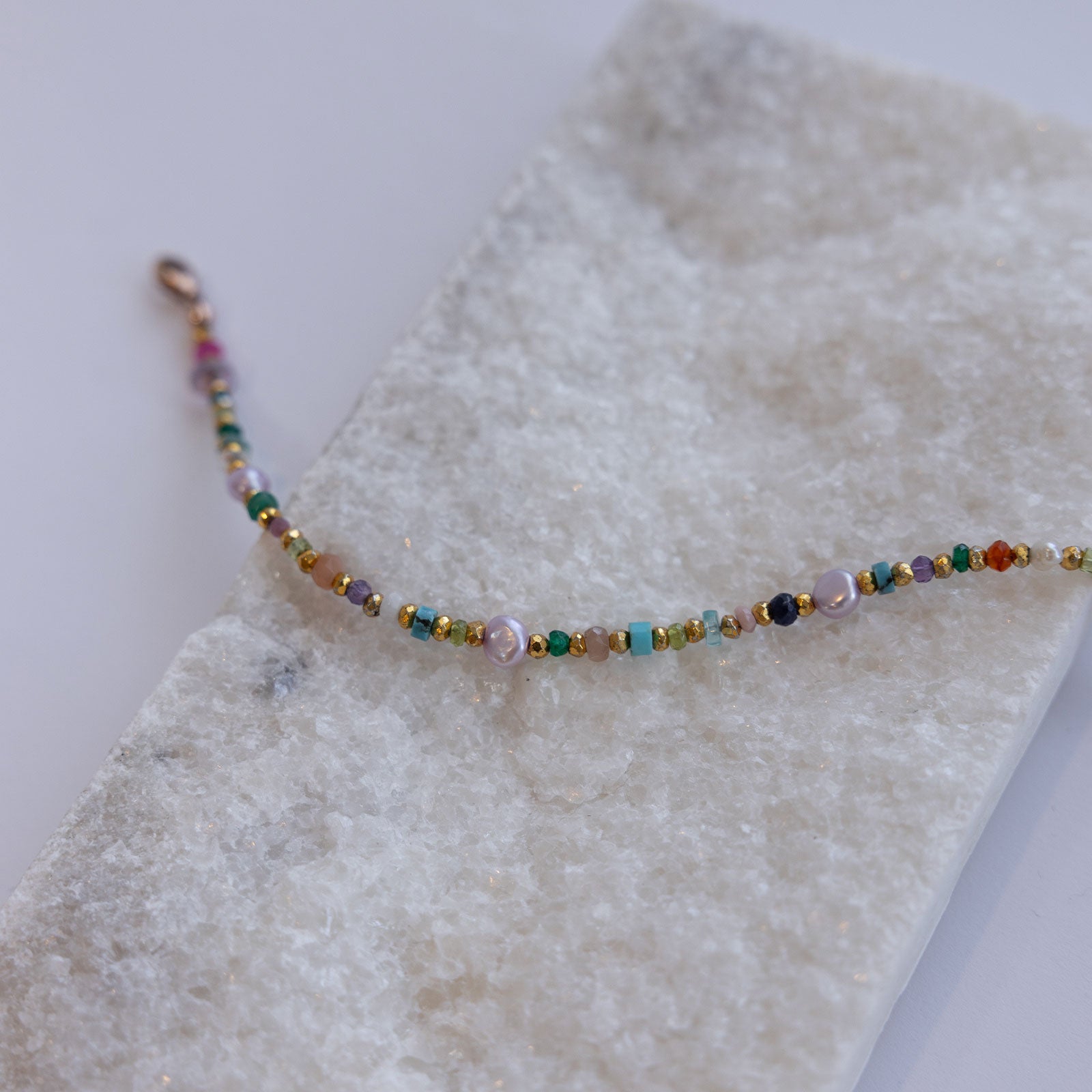 Custom Name Rainbow Necklace