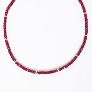 Ruby Necklace