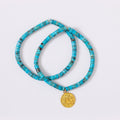 Turquoise Coin Bracelets
